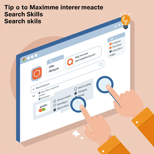 인터넷 검색 능력 극대화