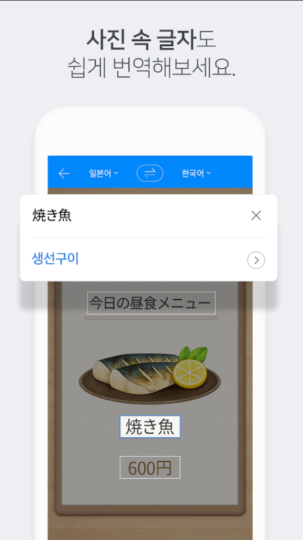 네이버 파파고 번역기, 사진 이미지 번역, 대화 번역, 오프라인 번역기