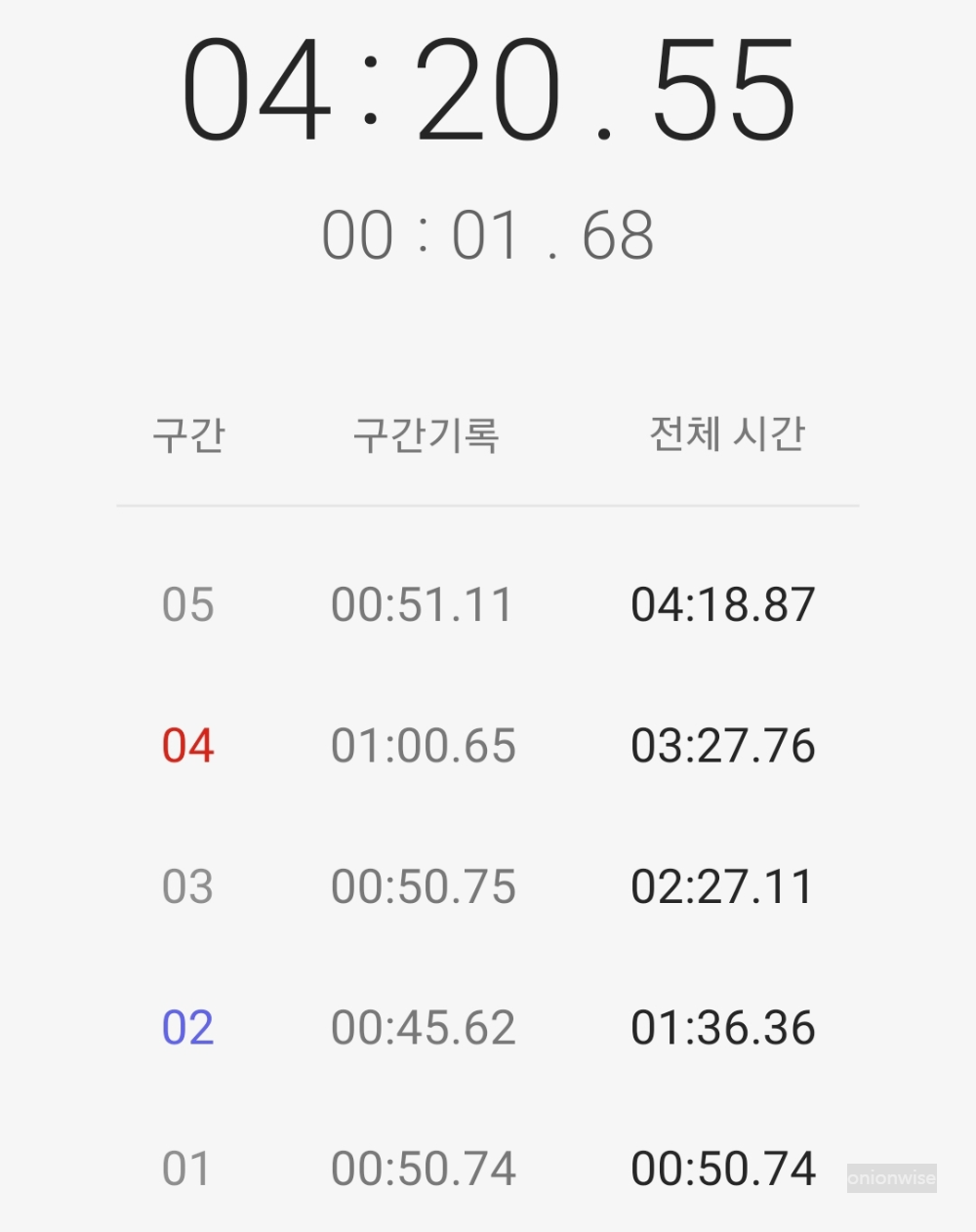 2024년 4월 15일 오후 50초 플랭크 3세트