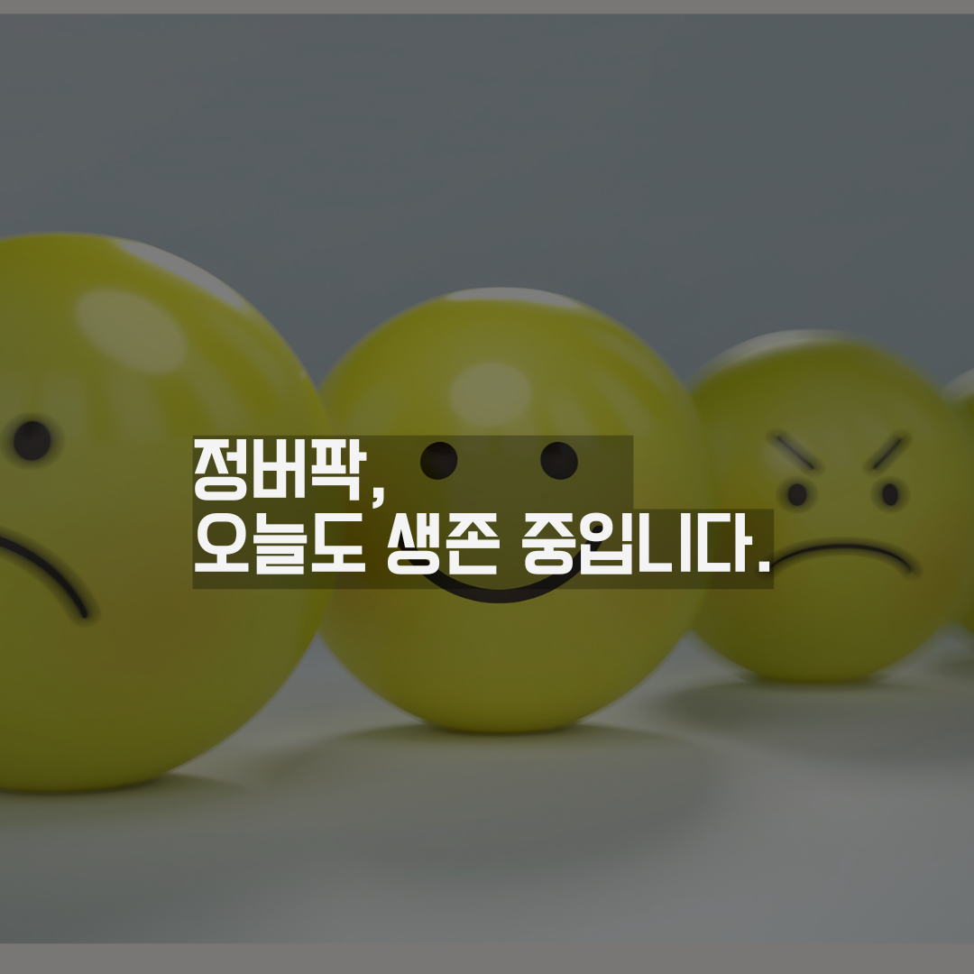 카톡 이모티콘에 숨겨진 중년의 감정 활용법