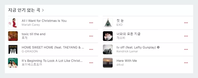 애플 뮤직 클래식 인기곡