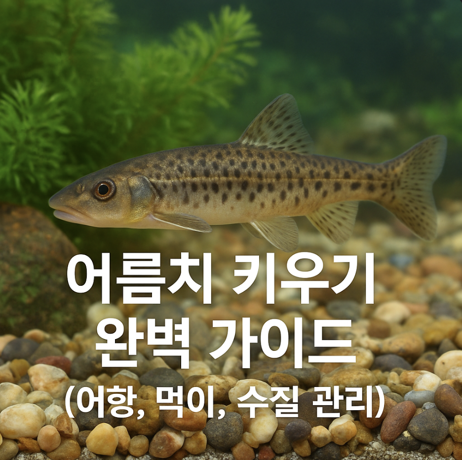 어름치 키우기 완벽 가이드 (어항, 먹이, 수질 관리)