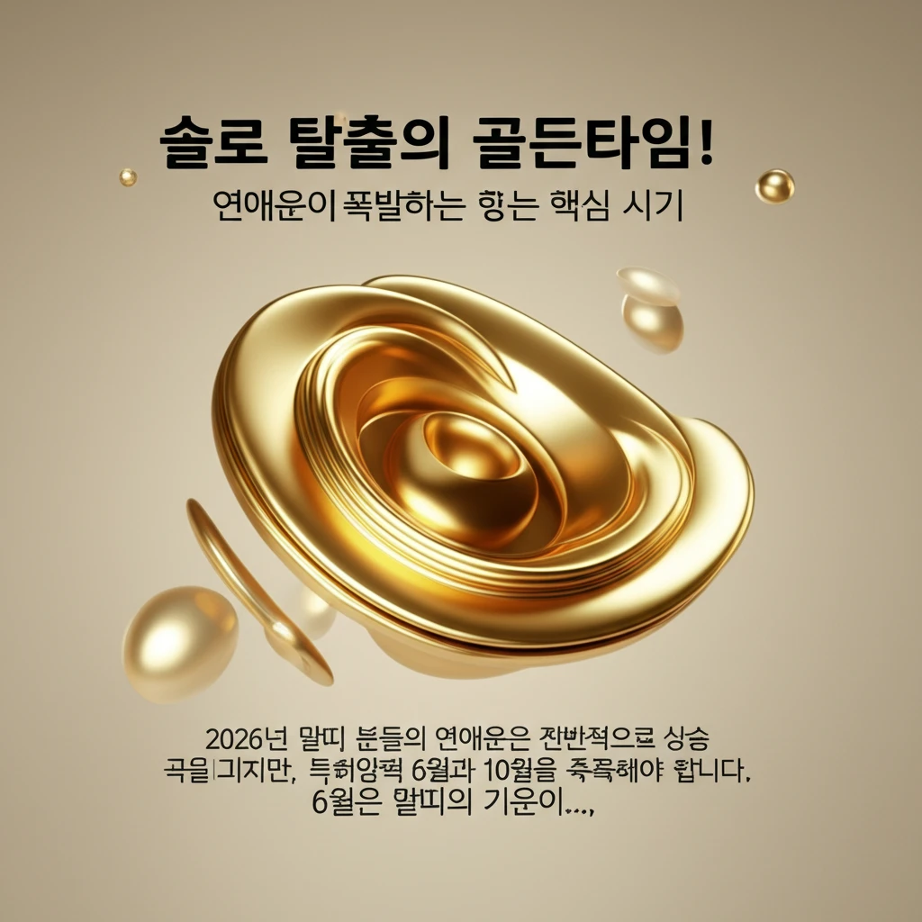 2026년 병오년 말띠 연애운과 잘 ..