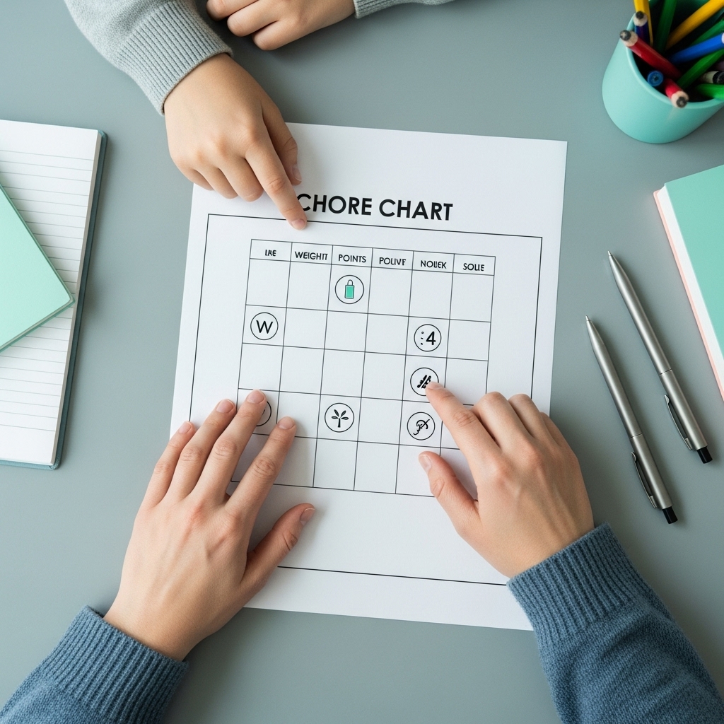 사례와 데이터: 분담표로 말다툼 줄이기