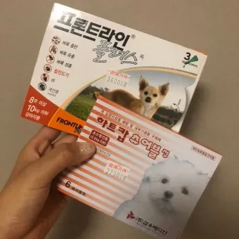 심장사상충약 복용 시기 가격 강아지 고양이 직구 부작용_4