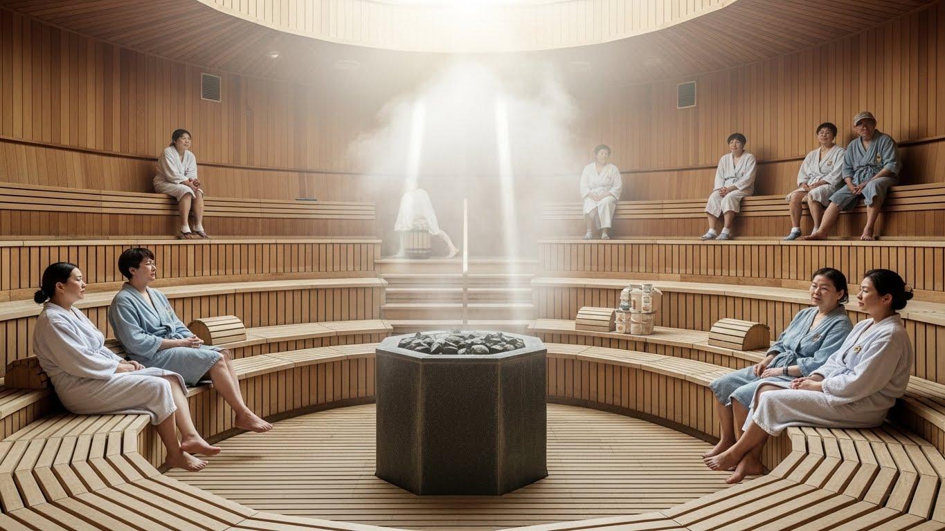 전라도 함평 해수찜질방