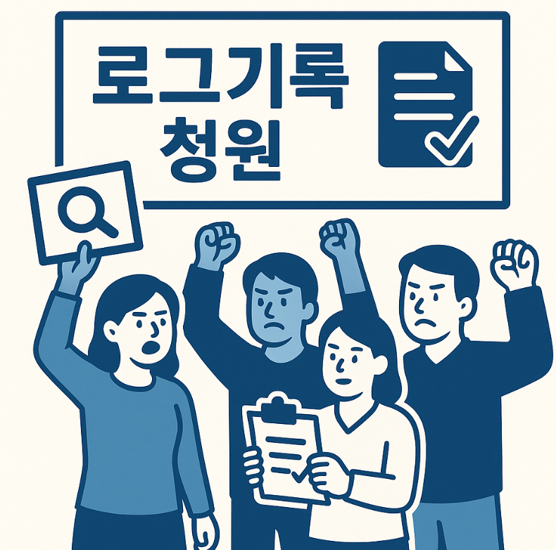 대법원 로그기록 서명운동 청원링크 바로가기