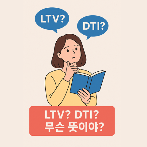 대출 초보를 위한 주택담보대출 용어 사전: LTV, DTI, 근저당까지 한눈에 정리