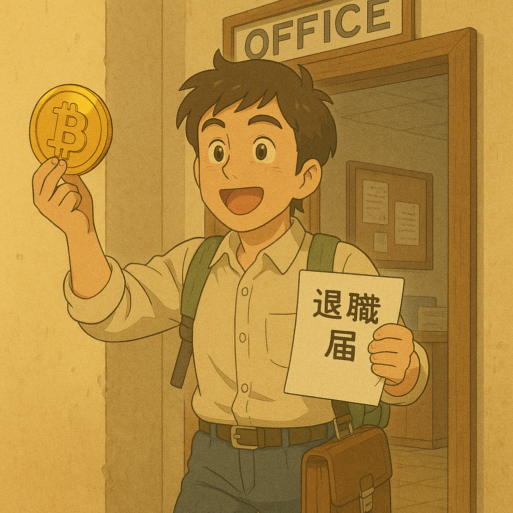 비트코인으로 퇴사한 30대 직장인의 이야기 사진