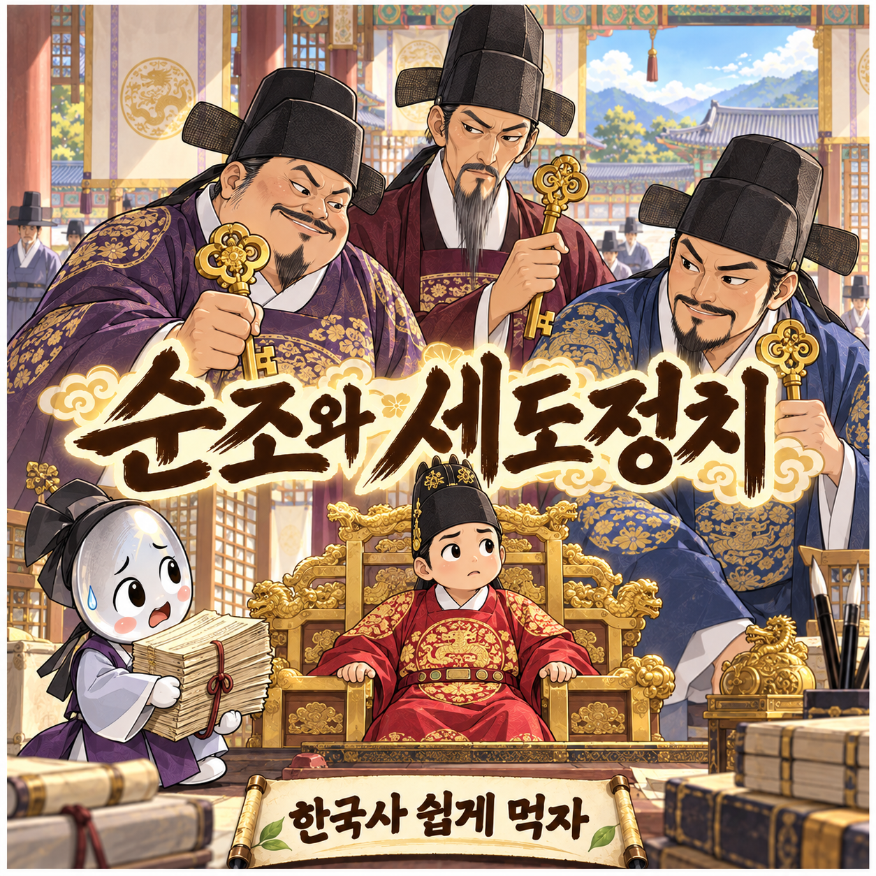 순조와 세도정치를 표현한 대표 썸네일