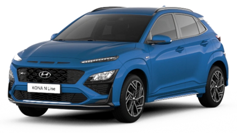 코나 n라인 색상코드 - 서피 블루(색상코드 : V7U)