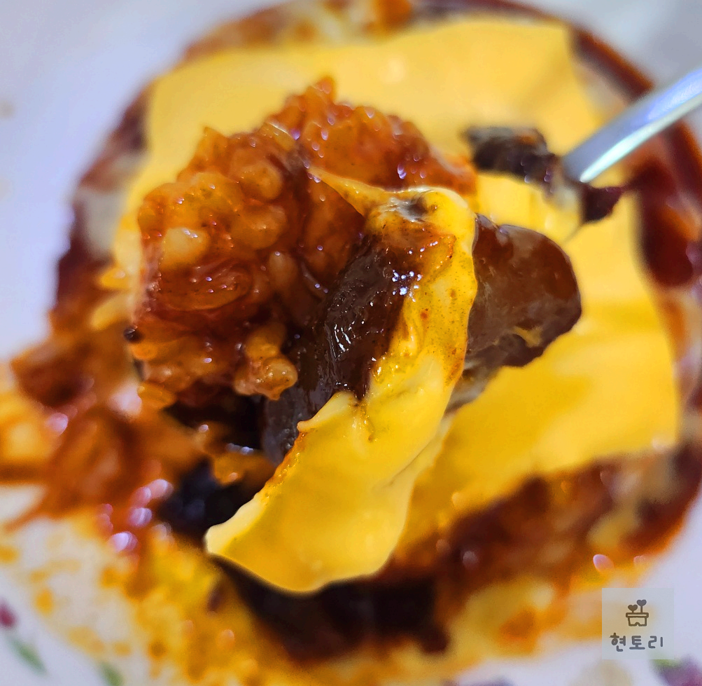 팔도한끼 신촌식 불닭 더블치즈밥