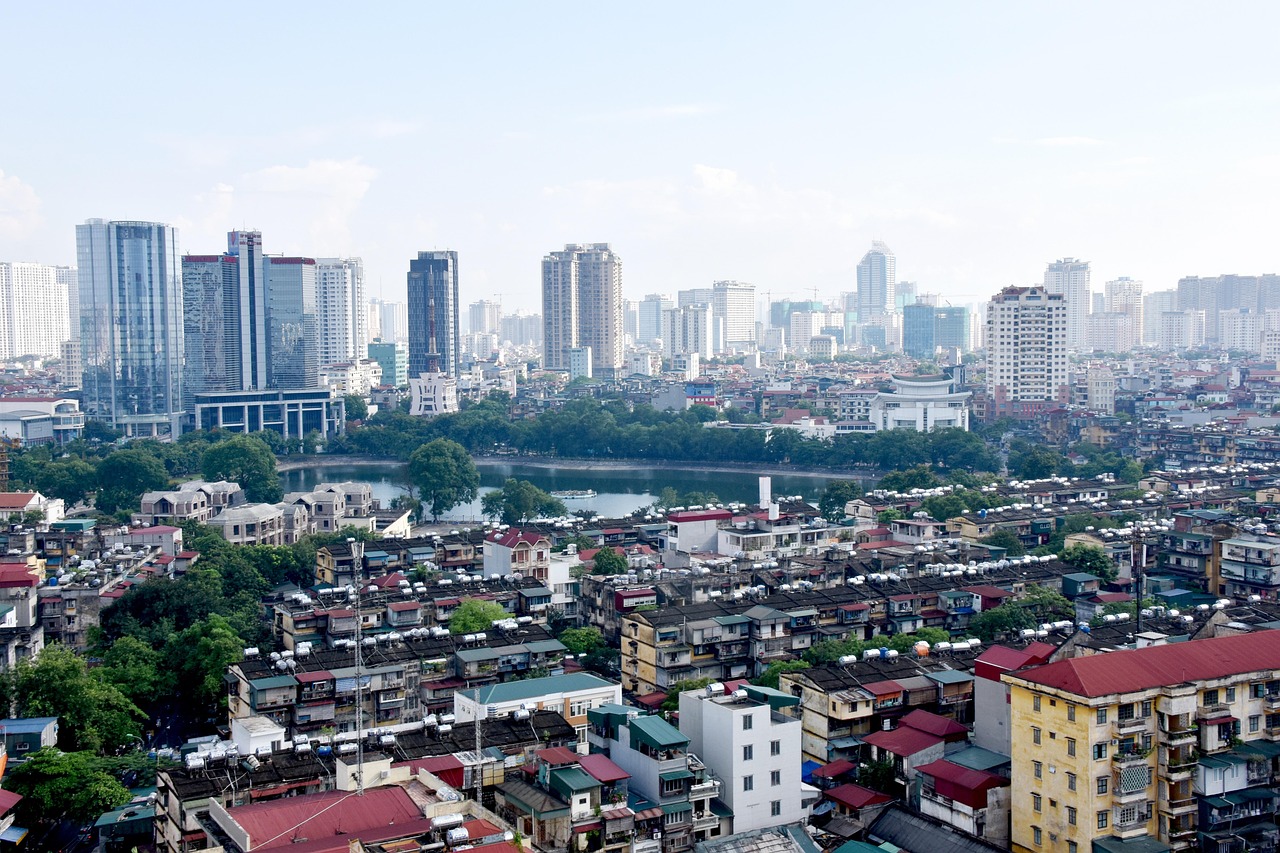 베트남 하노이 도시 전경