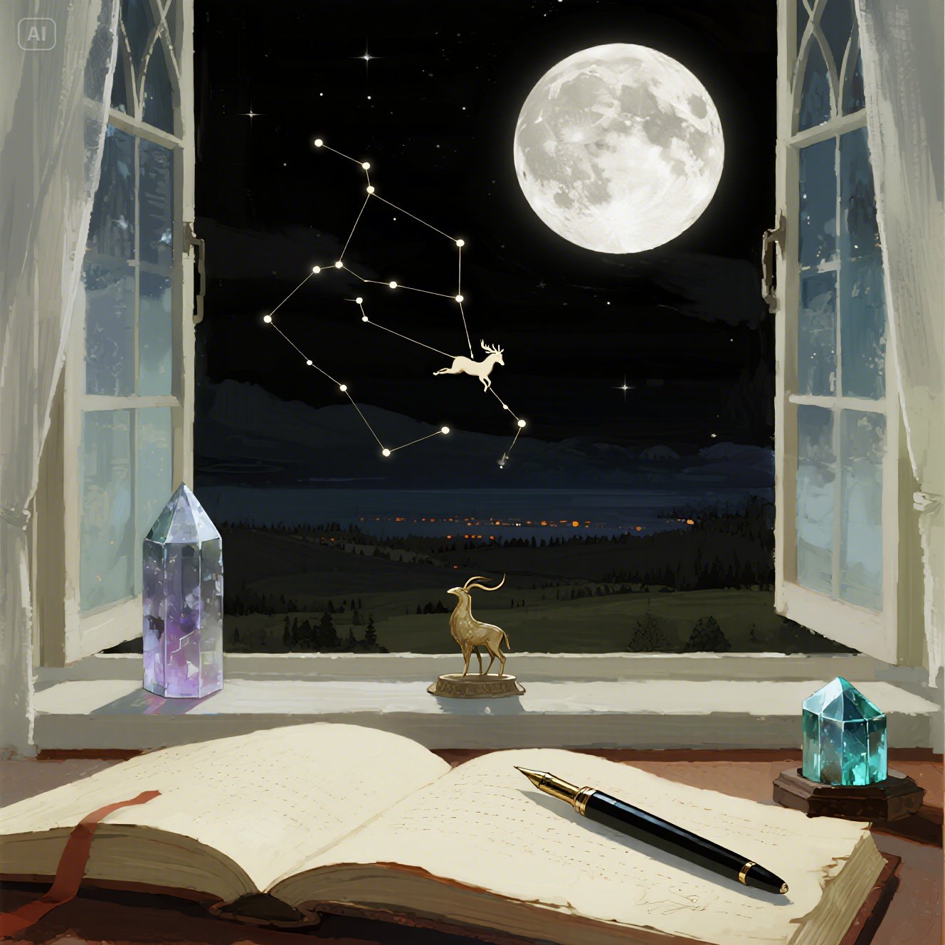 염소자리 만월 의식, 현실로 이루어지는 소원 작성