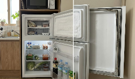 냉장고 성애 패킹