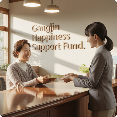 강진군 군민행복지원금 신청 이미지