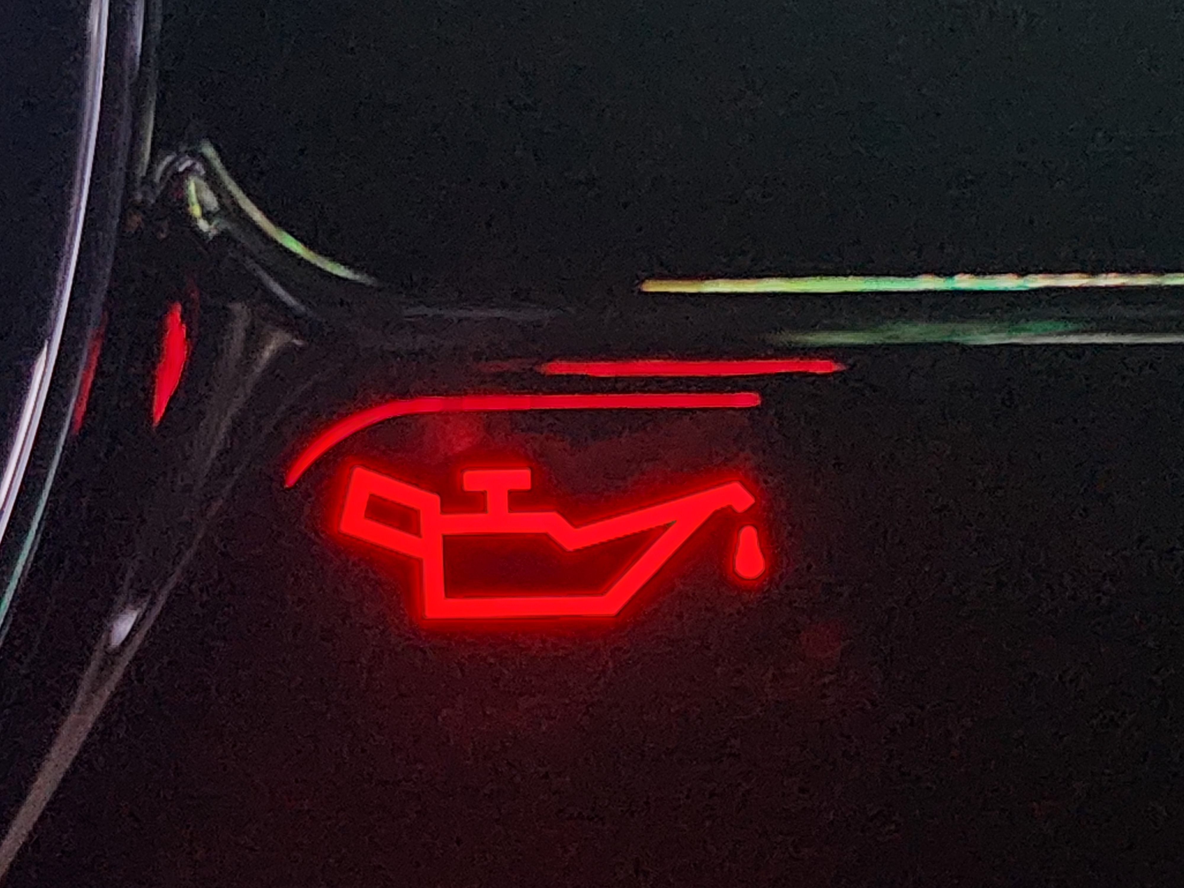 오일 압력 경고등