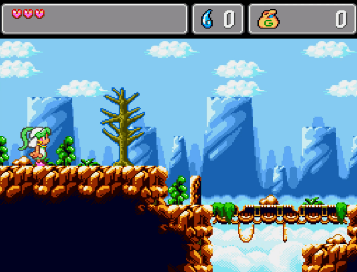 원더보이6-고전게임-시작-화면