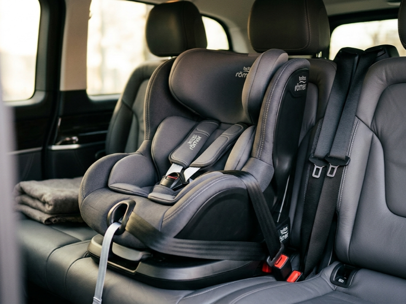 서울엄마아빠택시에 구비된 KC 인증 영유아 전용 카시트