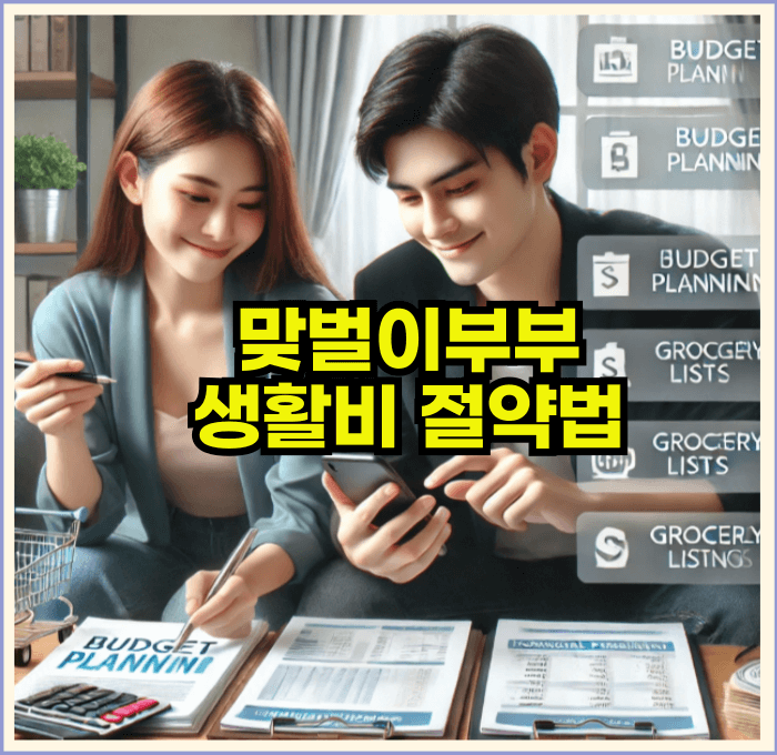 맞벌이부부 생활비 절약하는 현실적인 노하우