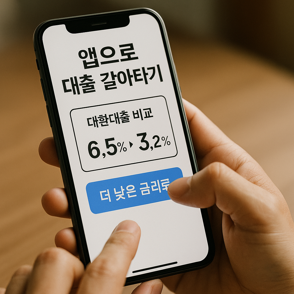 대환대출 플랫폼 비교, 고금리 탈출, 저금리 대출 갈아타기, 토스 핀다 뱅크샐러드, 2025 대출금리 비교, 비대면 대출, 정부지원 대환대출, 신용점수 상승, 중도상환수수료 없음, 금융위 인증 대출 서비스