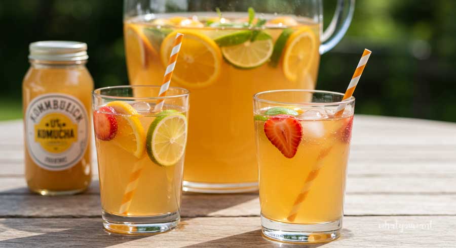 콤부차의 다양한 복용법