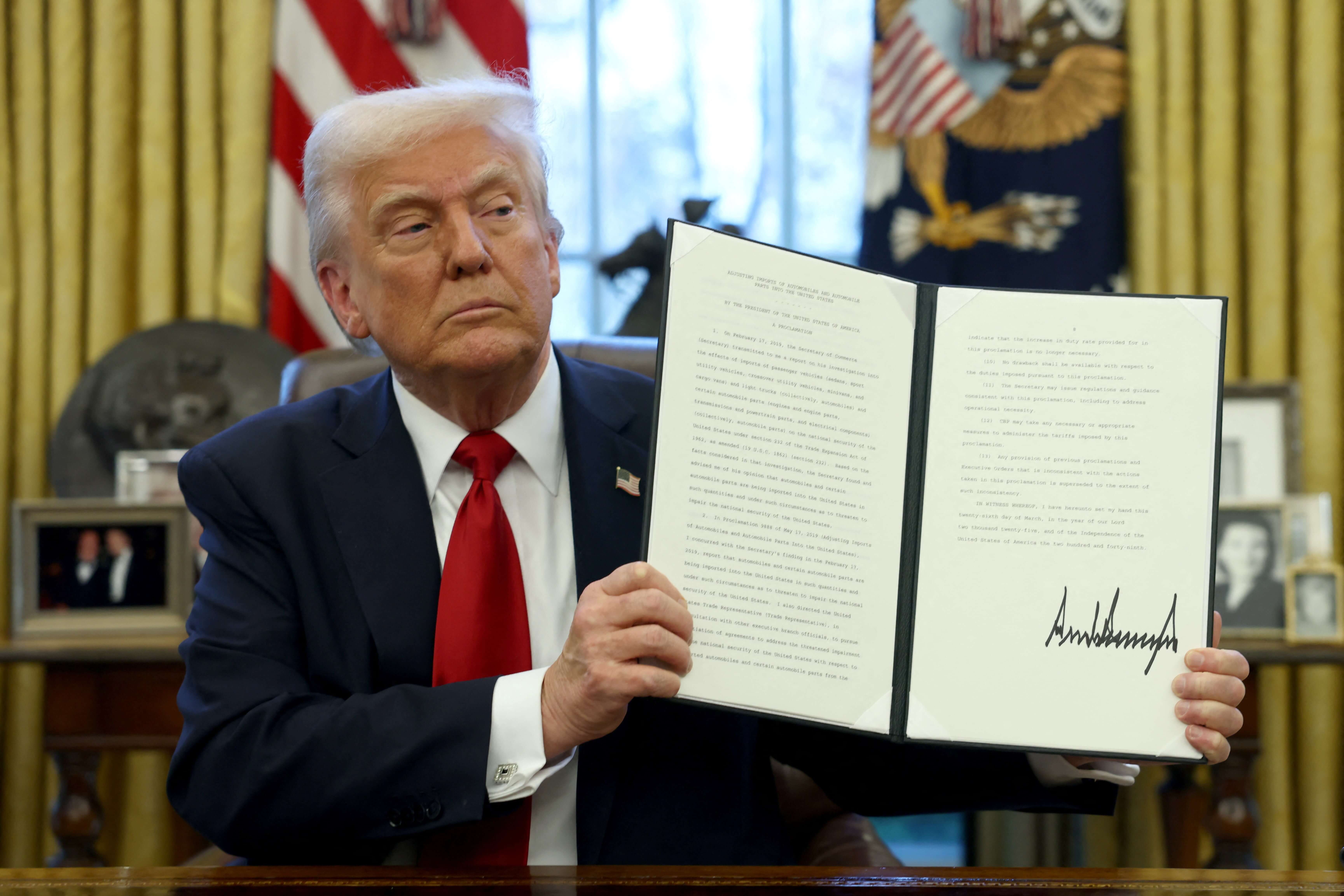 4월 2일부터 외국산 車 25% 관세&amp;#44; 한국 자동차 수출 비상