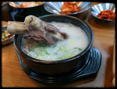 갈비탕의 모습