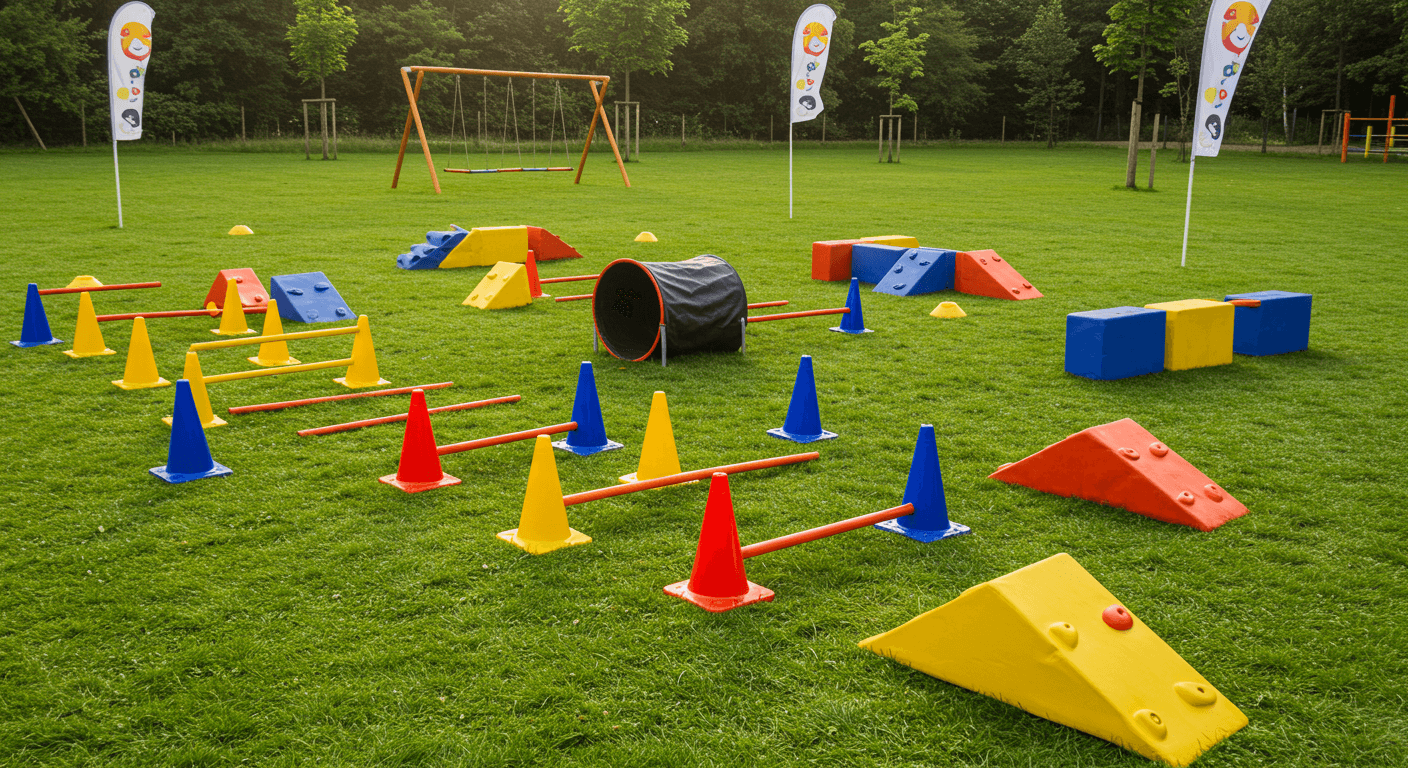 장애물 코스 운동-사진