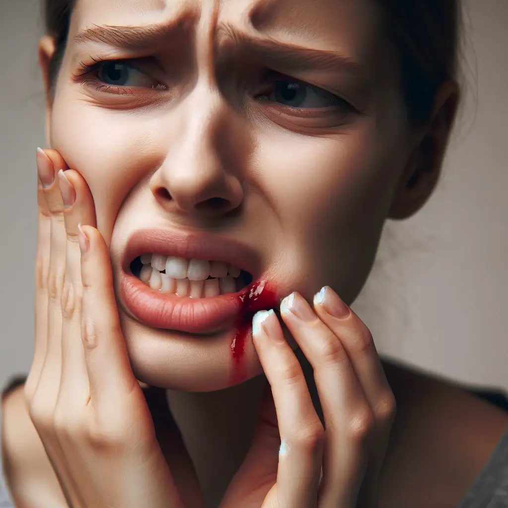 입에서 피나는 꿈 해몽