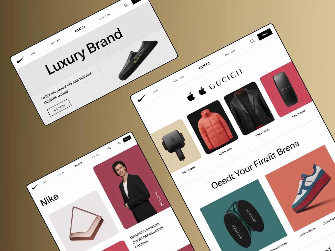 브랜드 공식 사이트에요.