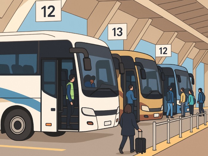 고속버스터미널 이미지