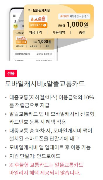 알뜰교통카드