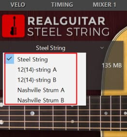 REALGUITAR 기타 패치