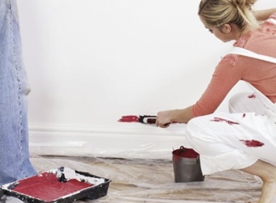 수성페인트 지우는 법