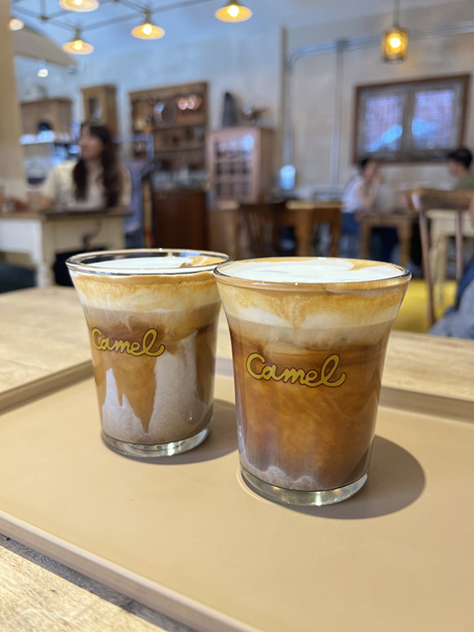 카멜커피 연남동 지점의 시그니처커피