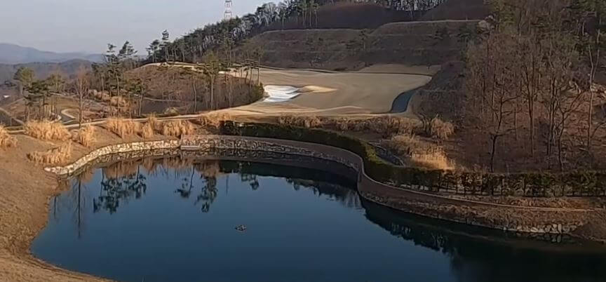 캐슬 2번홀 사진