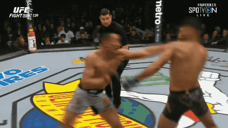 야이르 로드리게스 정찬성 엘보우 ko