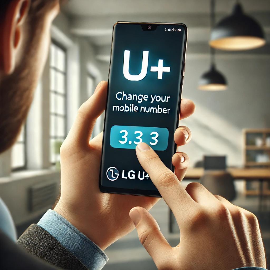 lg 알뜰폰 번호변경