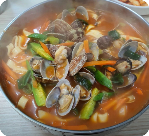 생방송 투데이에 소개된 인천 대부도 바지락칼국수