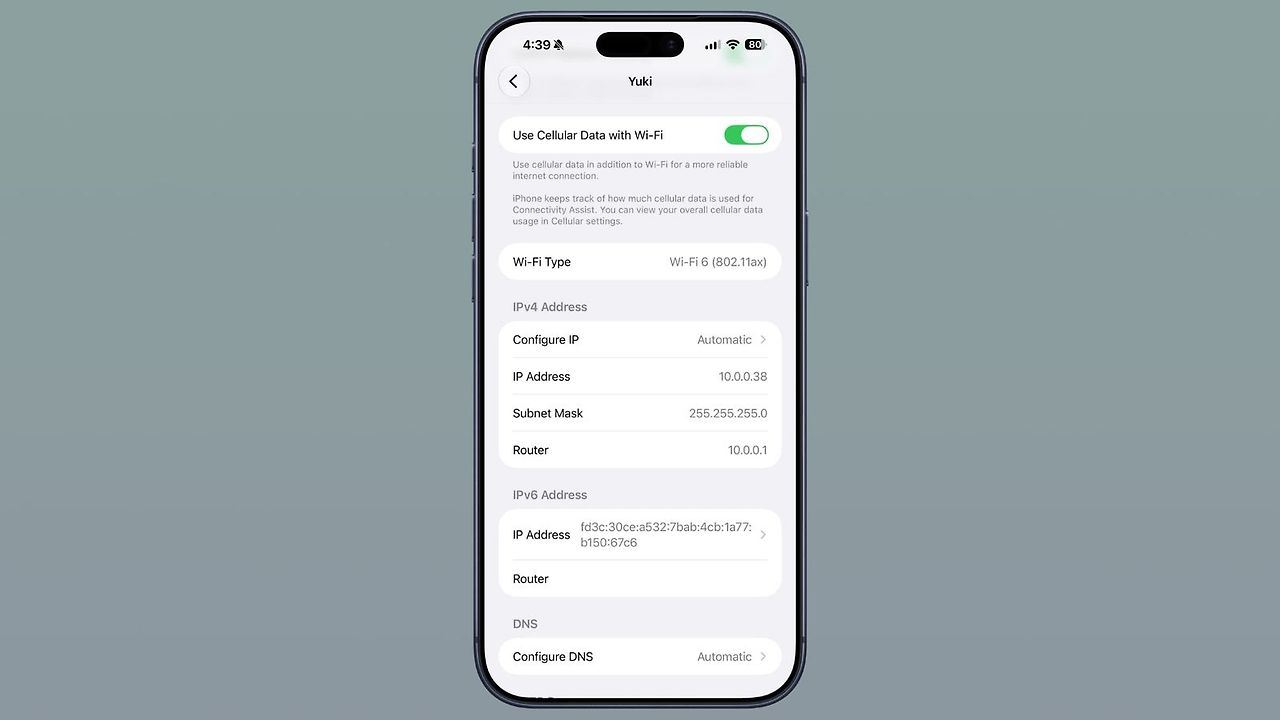 iOS 27 베타 4 Wi-Fi 연결 지원 네트워크별 설정