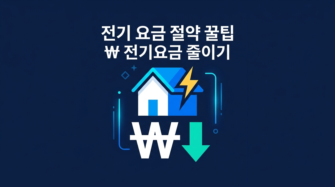 전기요금 절얄 꿀팁