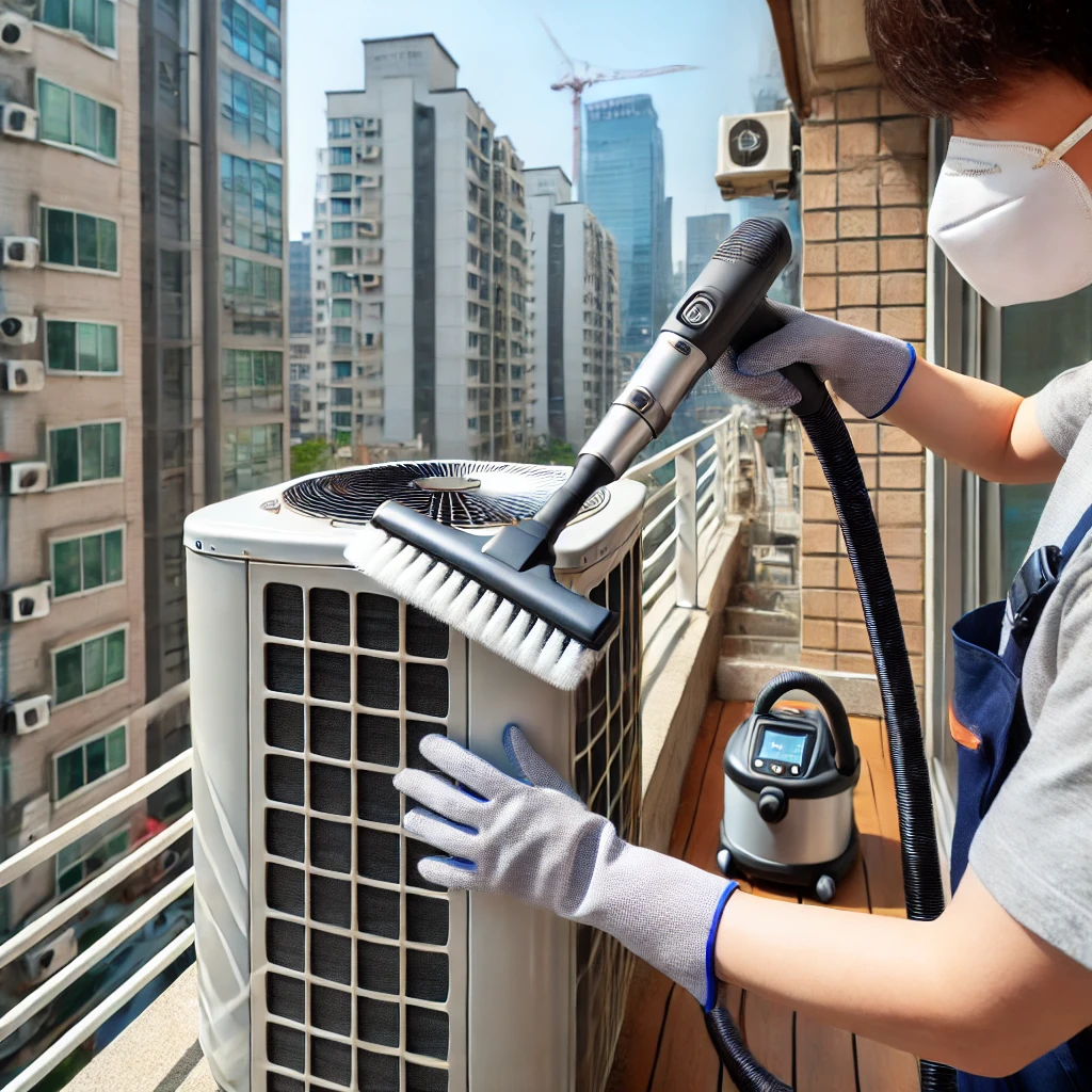 2025 에어컨 실외기 청소 쉽게 하는 법