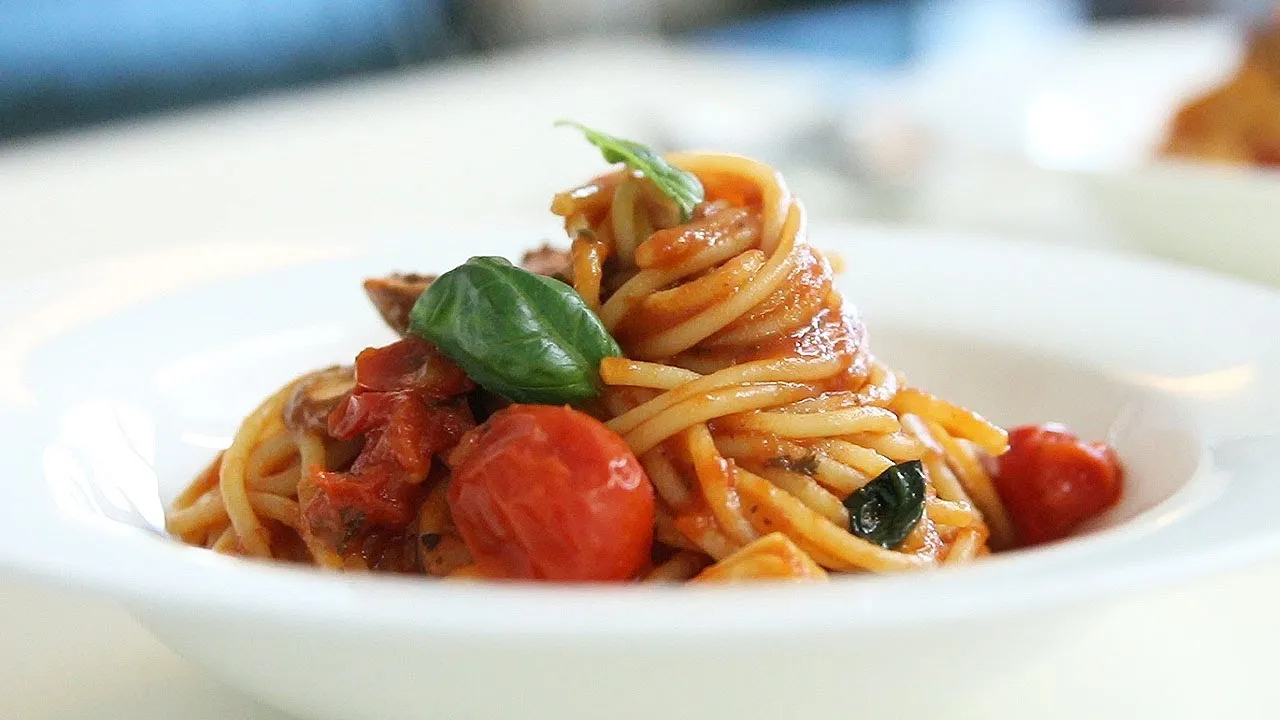 토마토 스파게티 만드는 방법 레시피_2