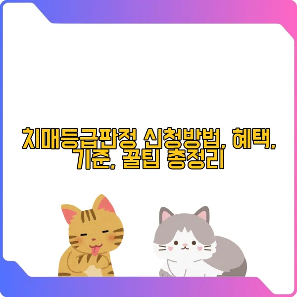 치매등급판정
