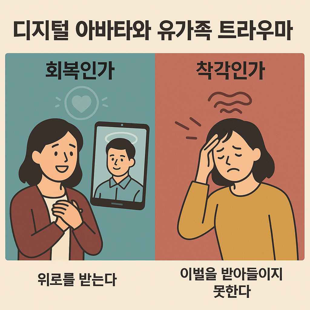 디지털 아바타와 유가족 트라우마: 회복인가, 착각인가