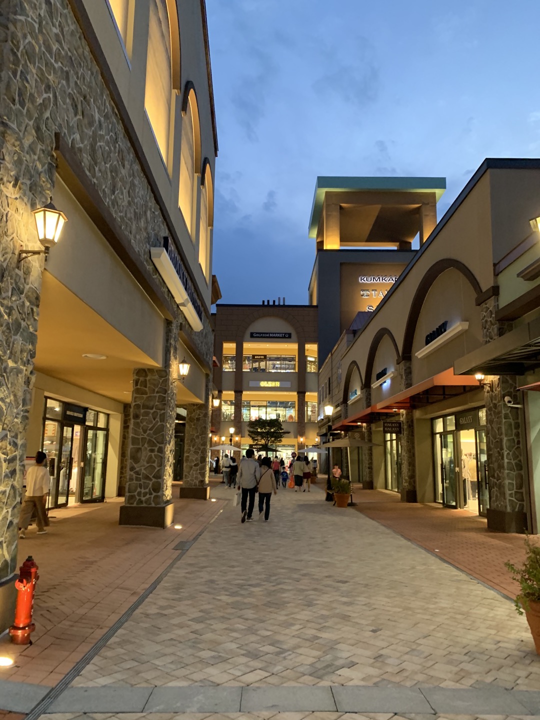 롯데 기흥 아울렛 이탈리아 피렌체 모티브 거리