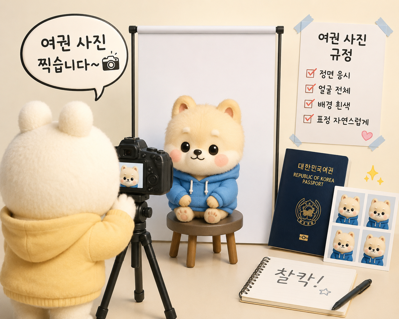 여권사진 규격 총정리