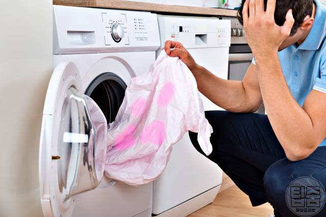 얼룩 옷 세탁기