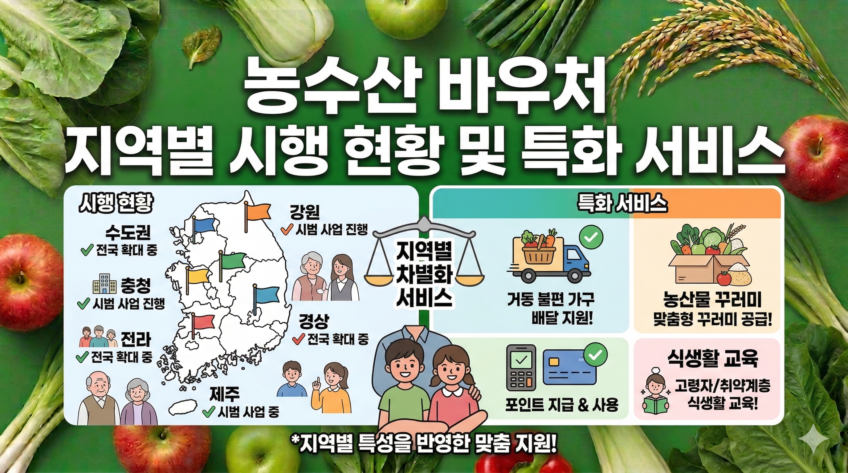 2026년 농식품바우처 지원대상 및 신청방법